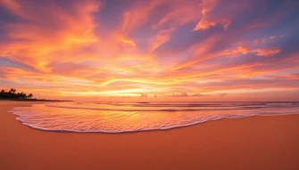 Beach Panorama Wallpaper