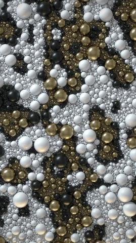 Wallpaper Texture Bubble Balls Colorful 3d