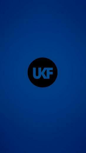 Wallpaper Ukf Dubstep Logo iPhone Se 5s 5c