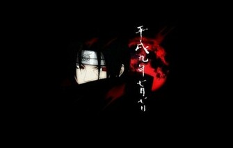 Wallpaper Itachi Dark Moon Naruto Anime