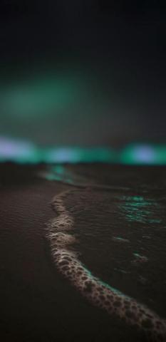 Night The Beach Wallpaper iPhone Cellphone
