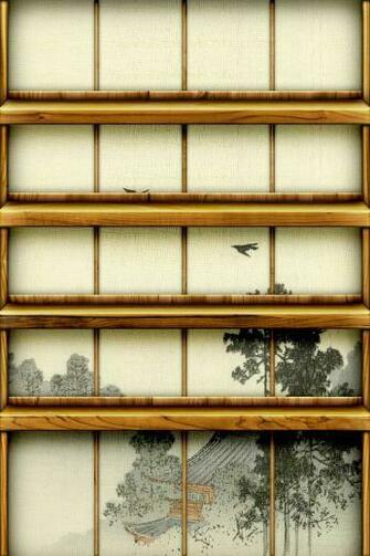 Bookshelf iPhone Wallpaper And 4s