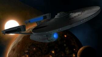 Enterprise Refit Computer Wallpaper Desktop Background