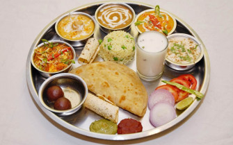 Punjabi Thali Indian Food Wallpaper Wallpaperpick