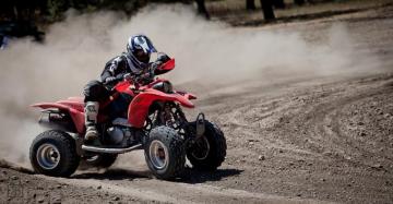 400ex Drifting Atv Riding Photo