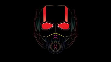 Ant Man Mask Minimalism 4k HD Artwork Digital