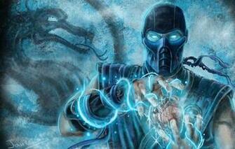 Wallpaper Mortal Kombat Sub Zero Mask Heart Games
