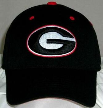Black Georgia Bulldogs Logo