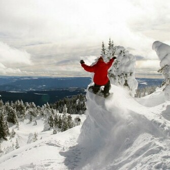 Extreme Snowboarding iPad Wallpaper To