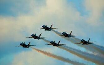 Blue Angels Delta Formation Wallpaper
