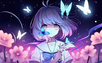 Anime Girl Wallpaper 4k Girly Surreal Fairy