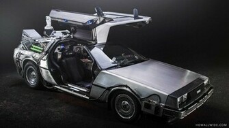 Wallpaper Time Machine Delorean HD Upload At April