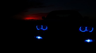 Wallpaper Bmw Series Angel Eyes Section Style In