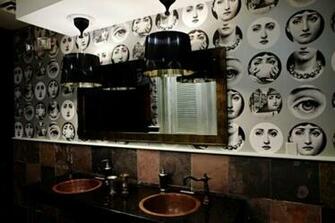 Fornasetti Tema E Variazioni Wallpaper In Grey Green