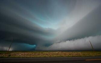 Tornadoes Rain Storm Clouds Sky Stock Photos Image HD