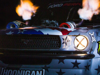 Ken Block Hoonicorn Hoonigan Twin Turbo Mustang Drift Car