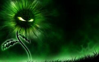 Evil Flower Abstract Wallpaper Vector Vectors Jpg