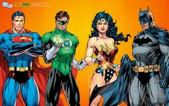 Dc Comics Justice League Superheroes Wallpaper