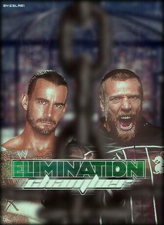 Wwe Elimination Chamber Poster By E5lam1