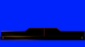 Fighting Opponents Tournament Lower Third Super On A Blue Screen