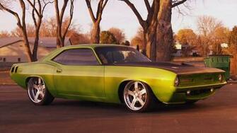 Plymouth Barracuda Widescreen Wallpaper
