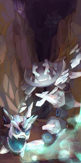 Steelix Glalie Mega Fanart HD Wallpaper