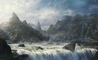 Landscapes Fantasy Wallpaper Art