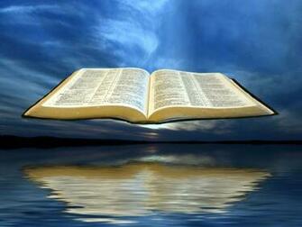 Open Bible Wallpaper