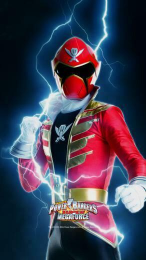 Power Rangers Wallpaper Super Megaforce Red Fun iPhone