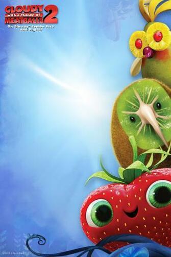 Cloudy With A Chance Of Meatballs Foodimals HD Wallpaper