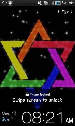 Bigger Jewish Star Live Wallpaper For Android Screenshot