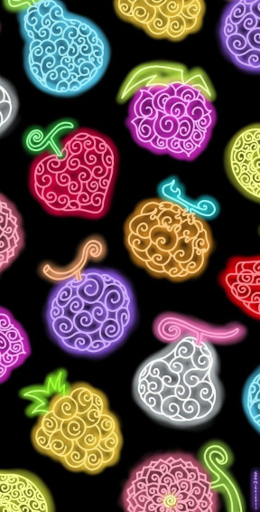 Devil Fruits Of One Piece Wallpaper iPhone