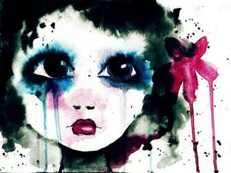 Cry Baby Watercolor World Wallpaper Collection