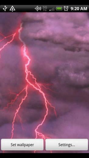 Live Thunderstorm Wallpaper For Pc