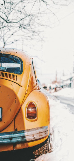 Bucharest Romania iPhone X Wallpaper Car Vw Beetle Vehicle
