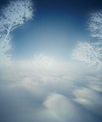 Winter Tree Scape By SimplyBackground