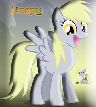 So Happy Derpy Hooves HD Wallpaper By Ov3rhell3xoduz Fan Art