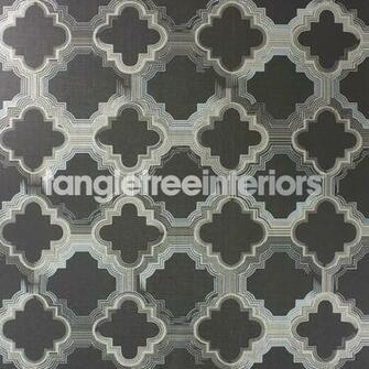 Quatrefoil Wallpaper From Osborne And Little