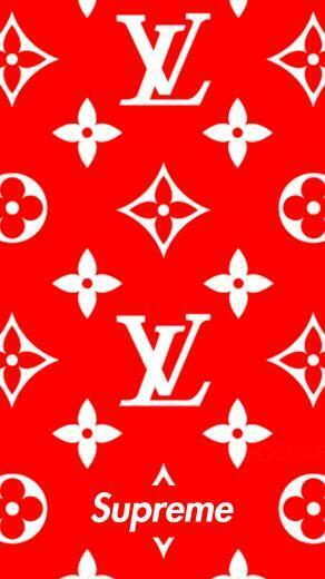 Supreme Louis Vuitton Wallpaper
