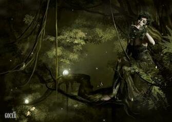Forest Elves Wallpaper Elf By Gocer Art