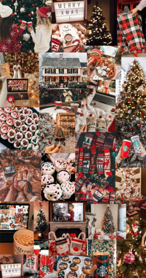 Christmas Collage Wallpaper Ideas Merry Xmas I Take You