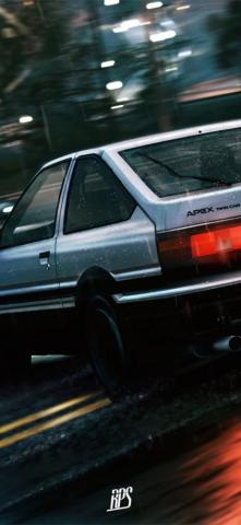 Toyota Ae86 iPhone Wallpaper