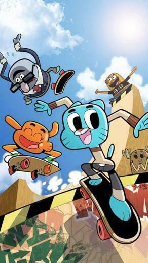 Wallpaper Gumball Darwin Cartoonnetwork Arkaplan Cartoon