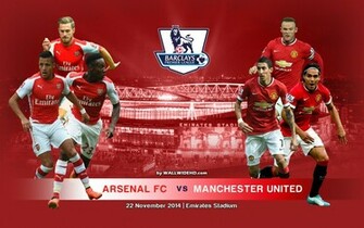 Arsenal Fc Vs Manchester United Bpl Wallpaper