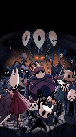 Hollow Knight Cast iPhone Wallpaper R Hollowknight