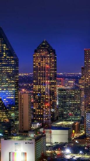 Wallpaper Dallas Skyscrapers Buildings