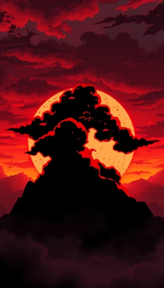 Akatsuki Cloud Wallpaper