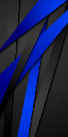 Dark Blue Abstract Wallpaper On