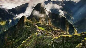 Machu Picchu In Peru