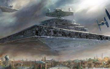 Imperial Super Star Destroyer Ultra HD Desktop Background